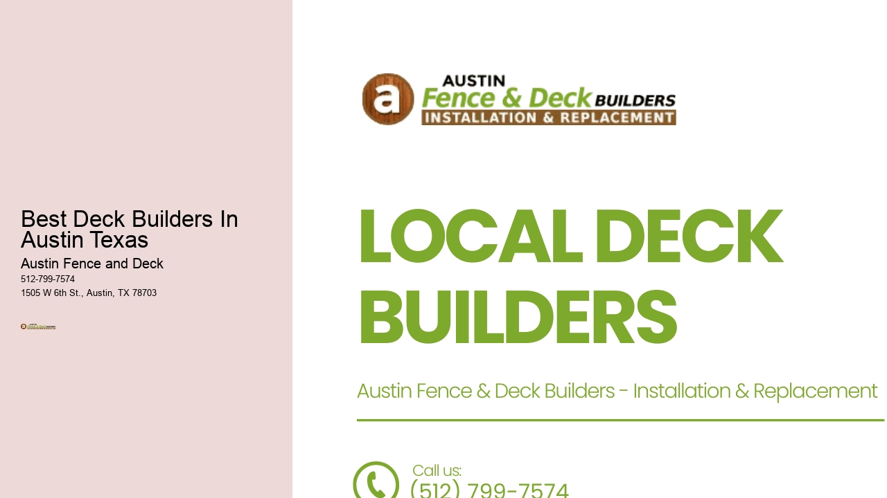 Best Deck Builders In Austin Texas 