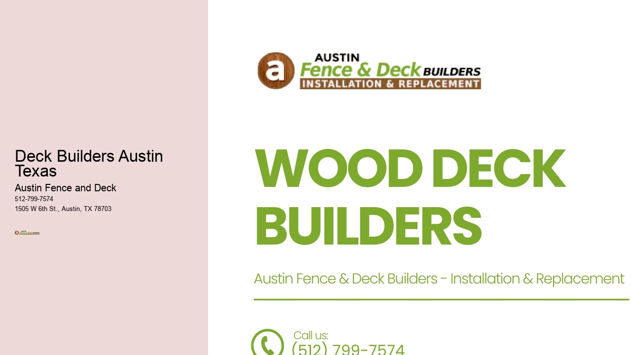 Deck Builders Austin Texas 