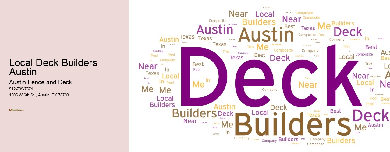 Local Deck Builders Austin 