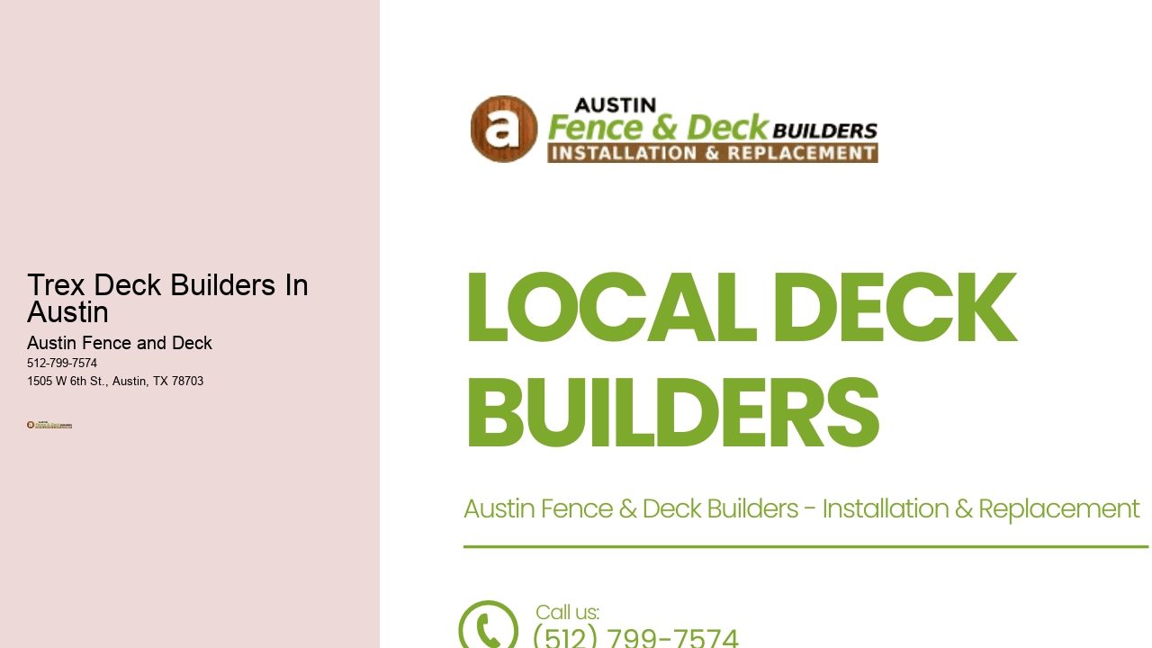 Trex Deck Builders In Austin 